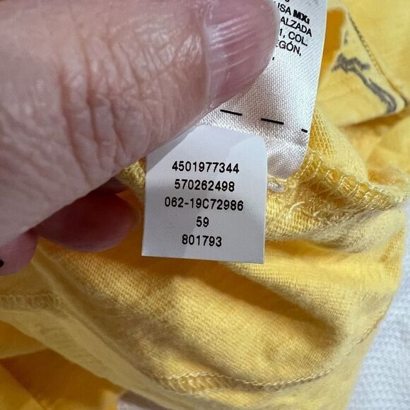 Chico’s Yellow Geo‎ Embroidered Hooded Zip Up Jacket - Picture 10 of 10